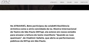 Atraves - SP - 23/03/2017