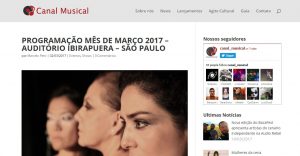 Canal Musical - SP - 02-03-2017