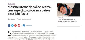  Terra Notícias - SP / Arte e Cultura - 20/03/2017