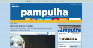 O Tempo Online - MG / Artes cênicas - 26/03/2017 