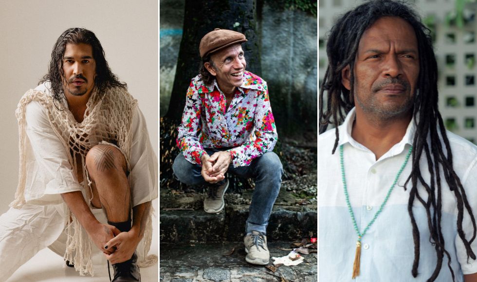 Juão Nyn, Helder Vasconcelos e Renato Ihu